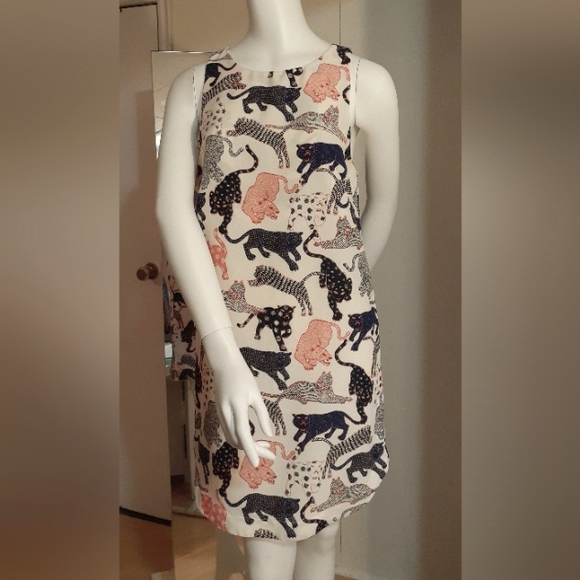 H&M Big Cats Dress S - Picture 1 of 5